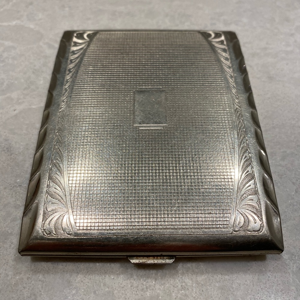 Vintage metal wallet